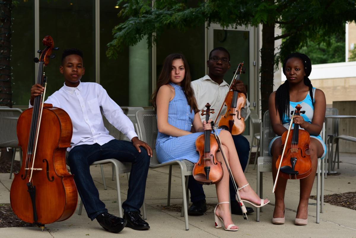 Jovey, Kai,  Maleah, and Brelan