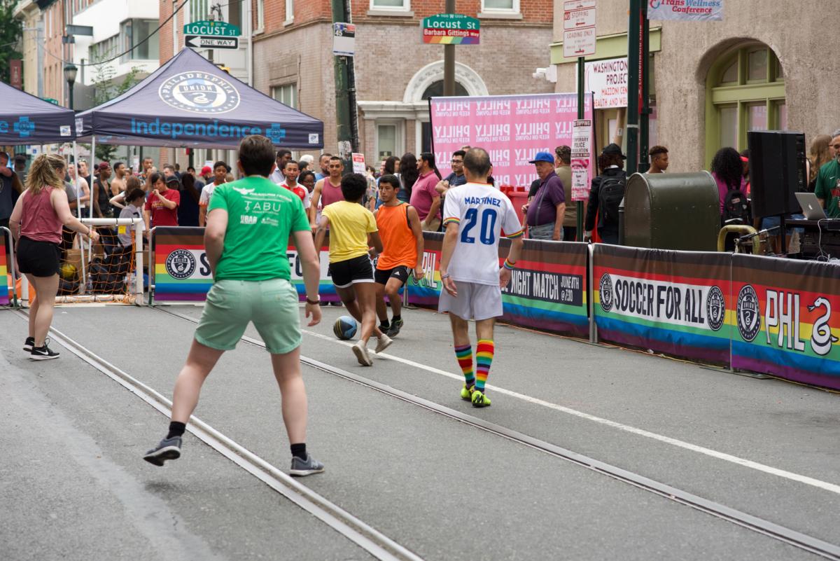 Soccer at Pride